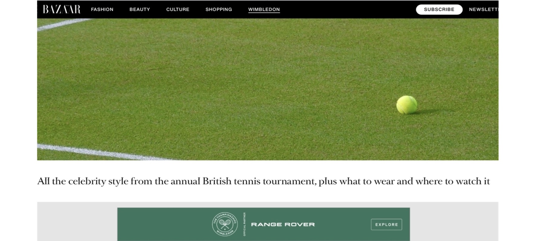 Harper’s Bazaar UK partners with Range Rover to deliver multi-platform campaign